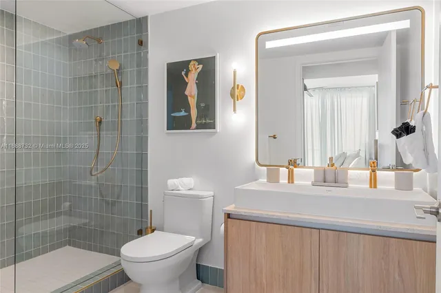 a view of a workspace with furniture and a gate