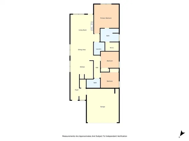 a picture of a bench in the window