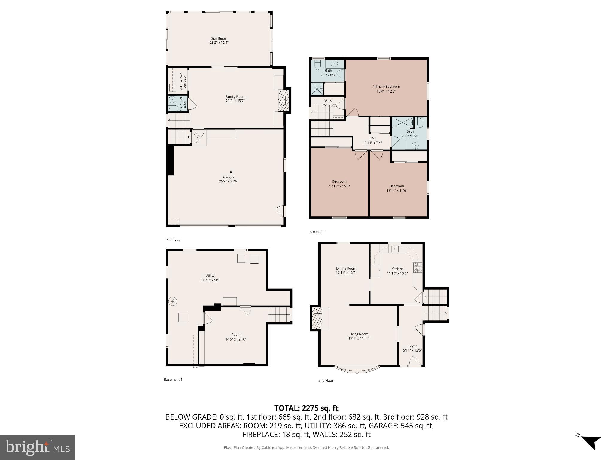 3161 Starlight Drive York, PA 17402 - Photo 51 of 51 Spacious multi-level home layout design.