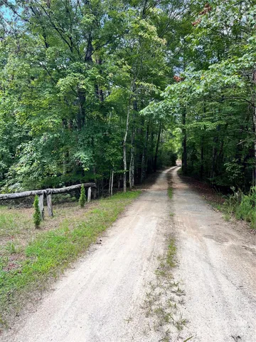a view of a backyard with a garden