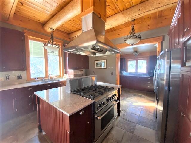 636 Hancock Pond Road New Portland, ME 04961 - Photo 37 of 48 kitchen 4