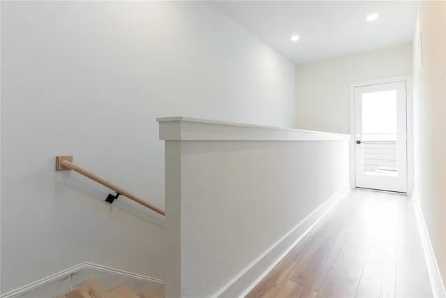 a view of a house with a stairs