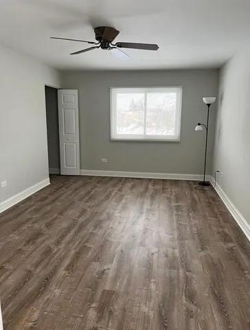 en empty room with window