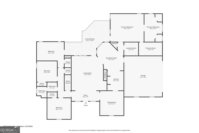 $349,900 | 2943 Jodeco Terrace, Jonesboro, GA 30236