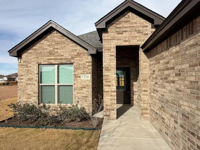 a view of front door