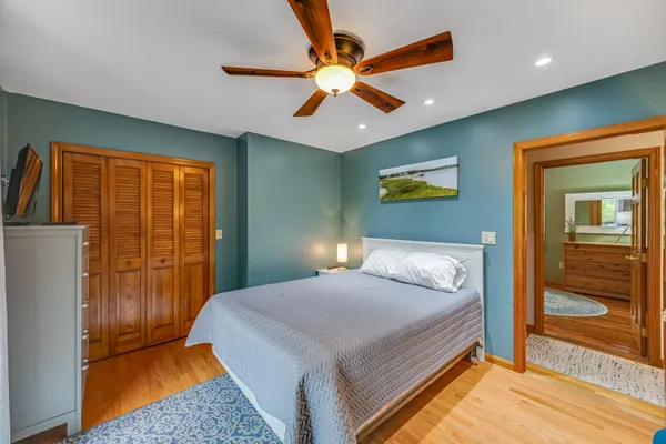 a view of a chairs and table in the yard