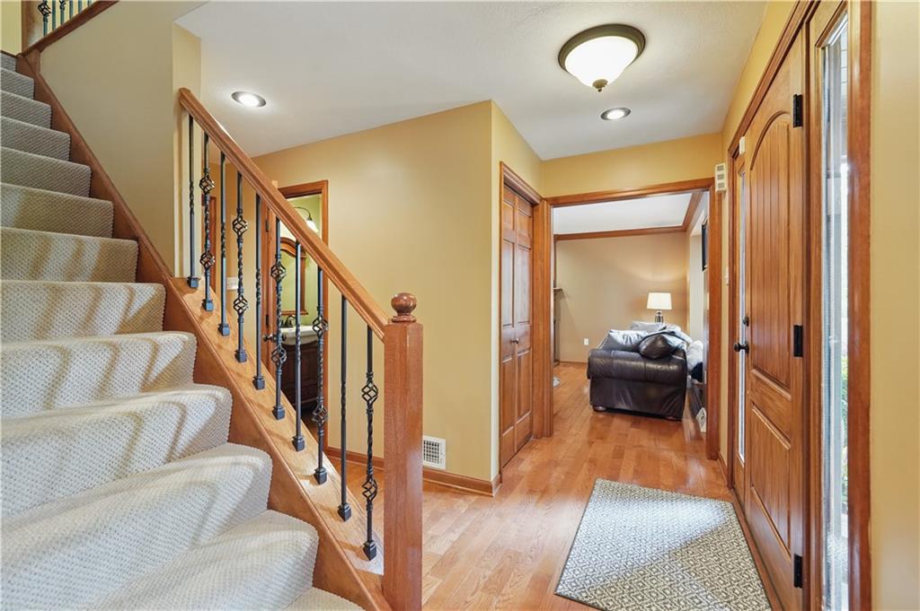 1751 Hassam Road Coraopolis, PA 15108 - Photo 25 of 50 a view of entryway and hall with wooden floor