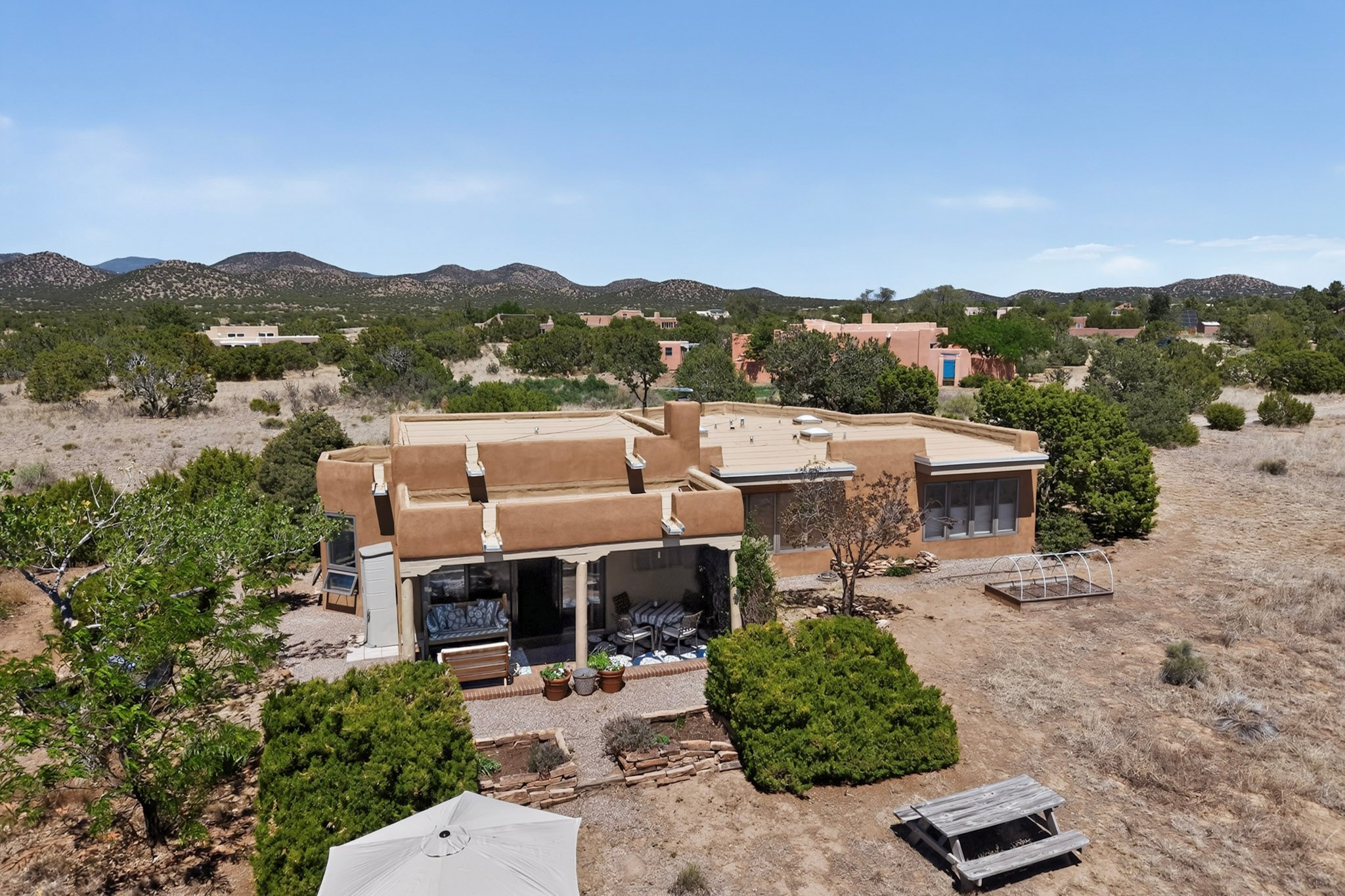 78 Verano Loop Santa Fe, NM 87508 - Photo 53 of 59 Back of Home