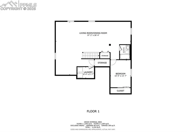 a picture of a floor plan