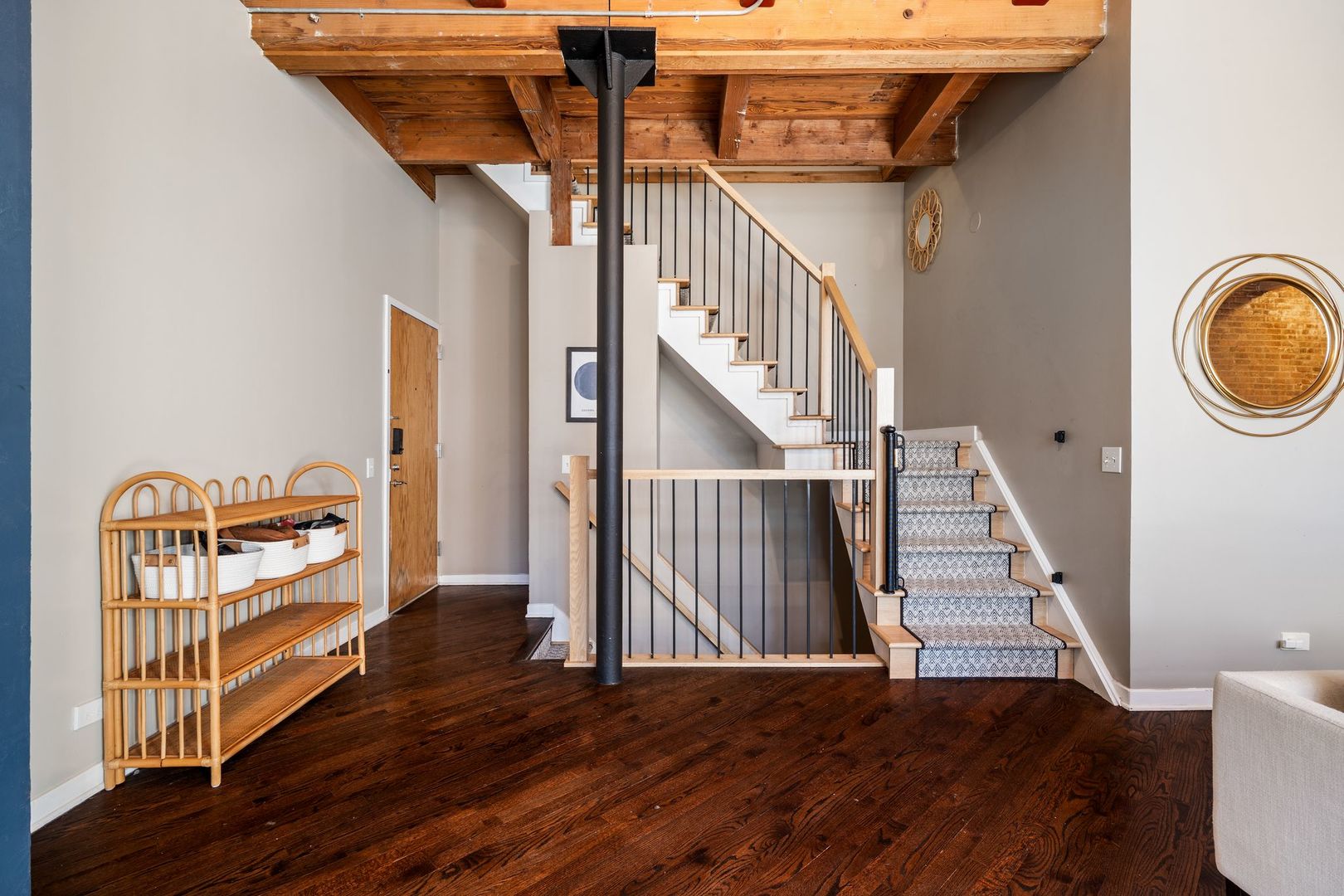 2222 North Racine Avenue, Unit 12 Chicago, IL 60614 - Photo 4 of 37 a view of entryway with wooden floor