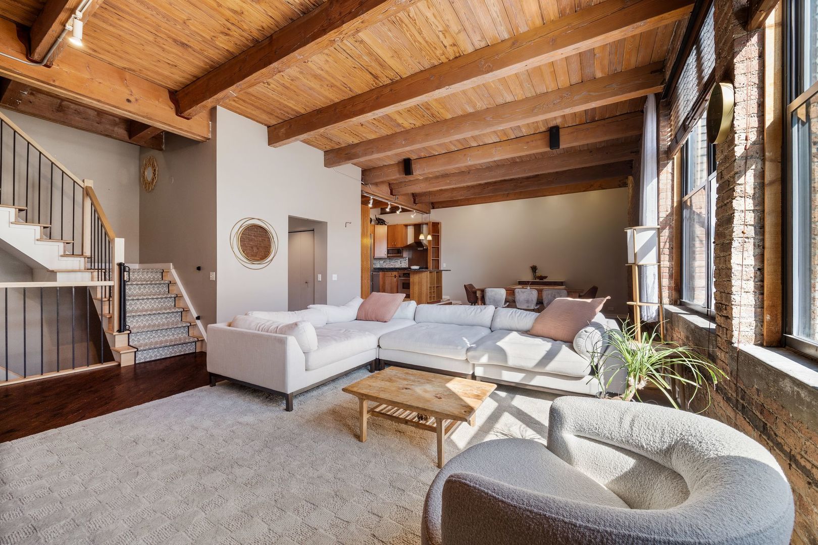 2222 North Racine Avenue, Unit 12 Chicago, IL 60614 - Photo 8 of 37 a living room with furniture and a potted plant