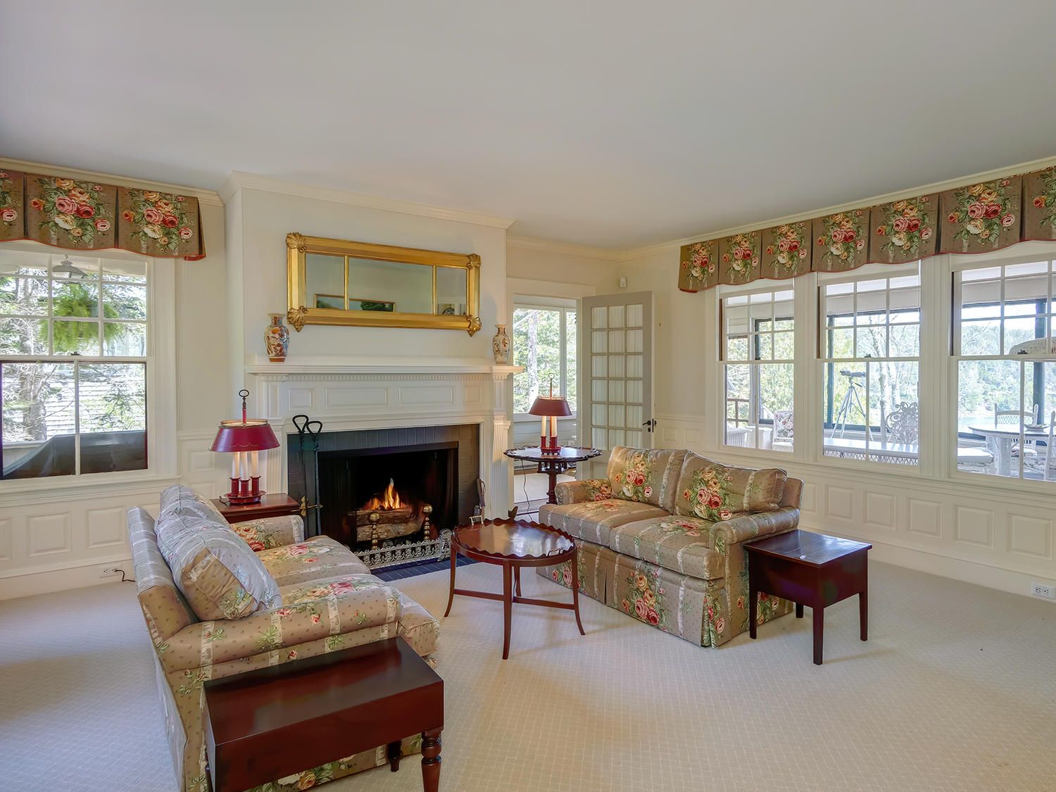 61 Harborside Road Northeast Harbor, ME 04662 - Photo 10 of 35 10-5-60- Liv Room WV(60)