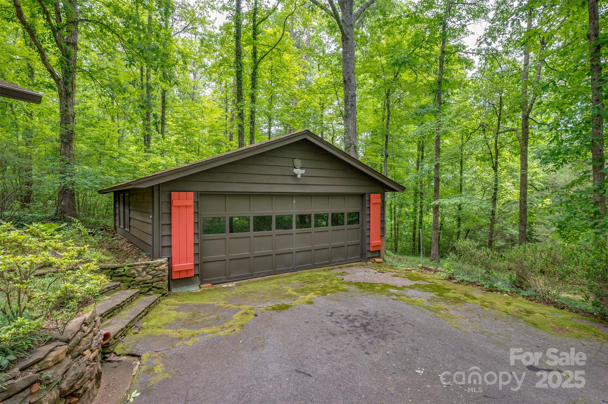 312 Page Farm Road Tryon, NC 28782 - Photo 4 of 44 a view of backyard of house with green space