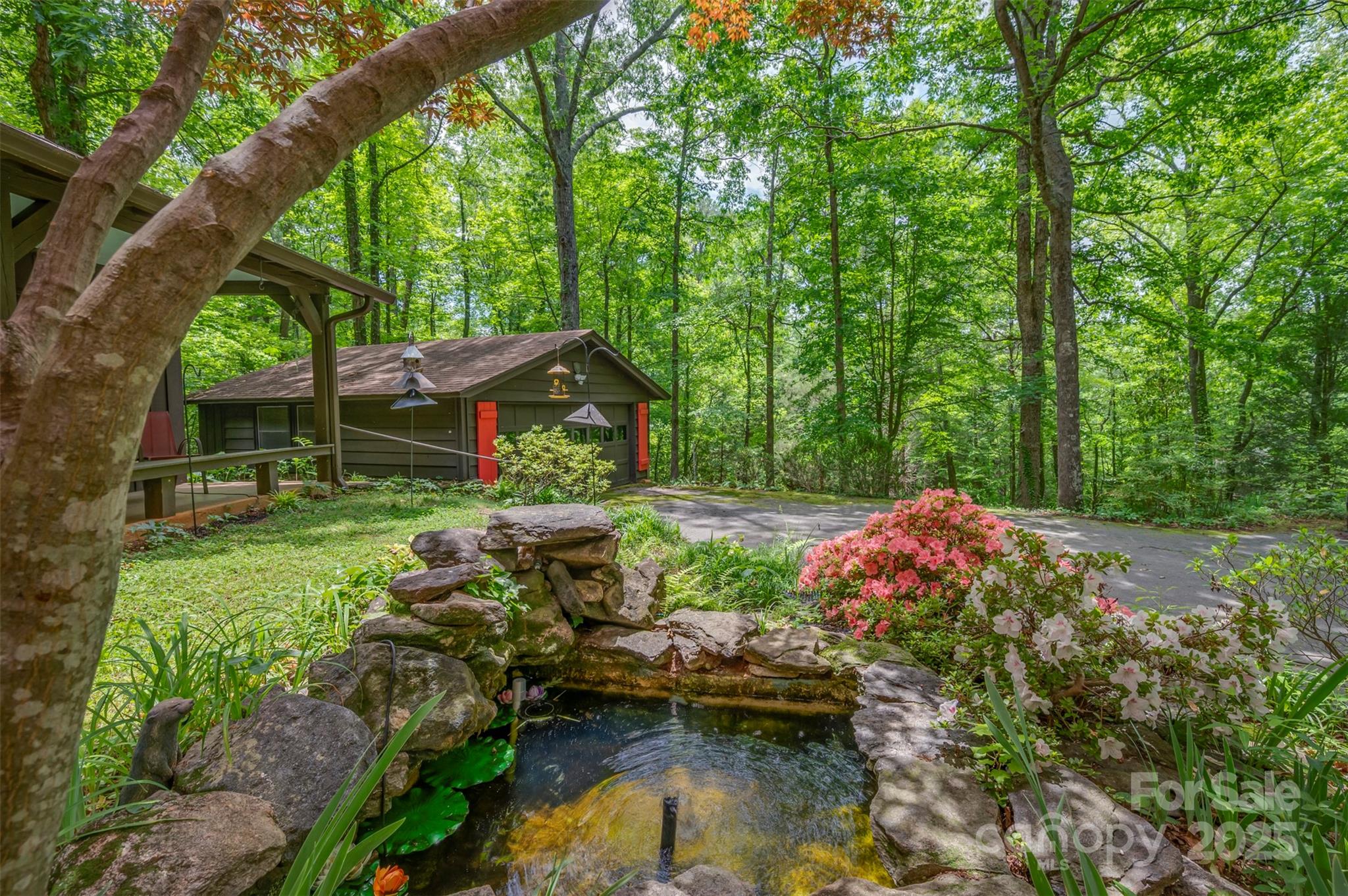 312 Page Farm Road Tryon, NC 28782 - Photo 8 of 44 a view of yard with green space
