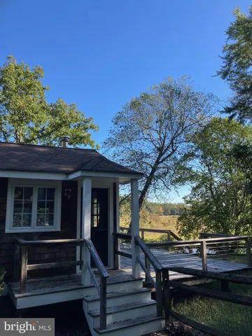 a view of a bench in the roof deck