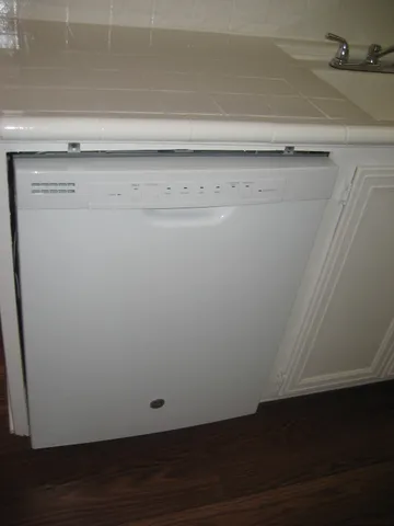 a view of small space with racks on the wall