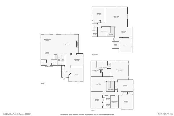 $665,000 | 12686 Culebra Peak Drive, Peyton, CO 80831