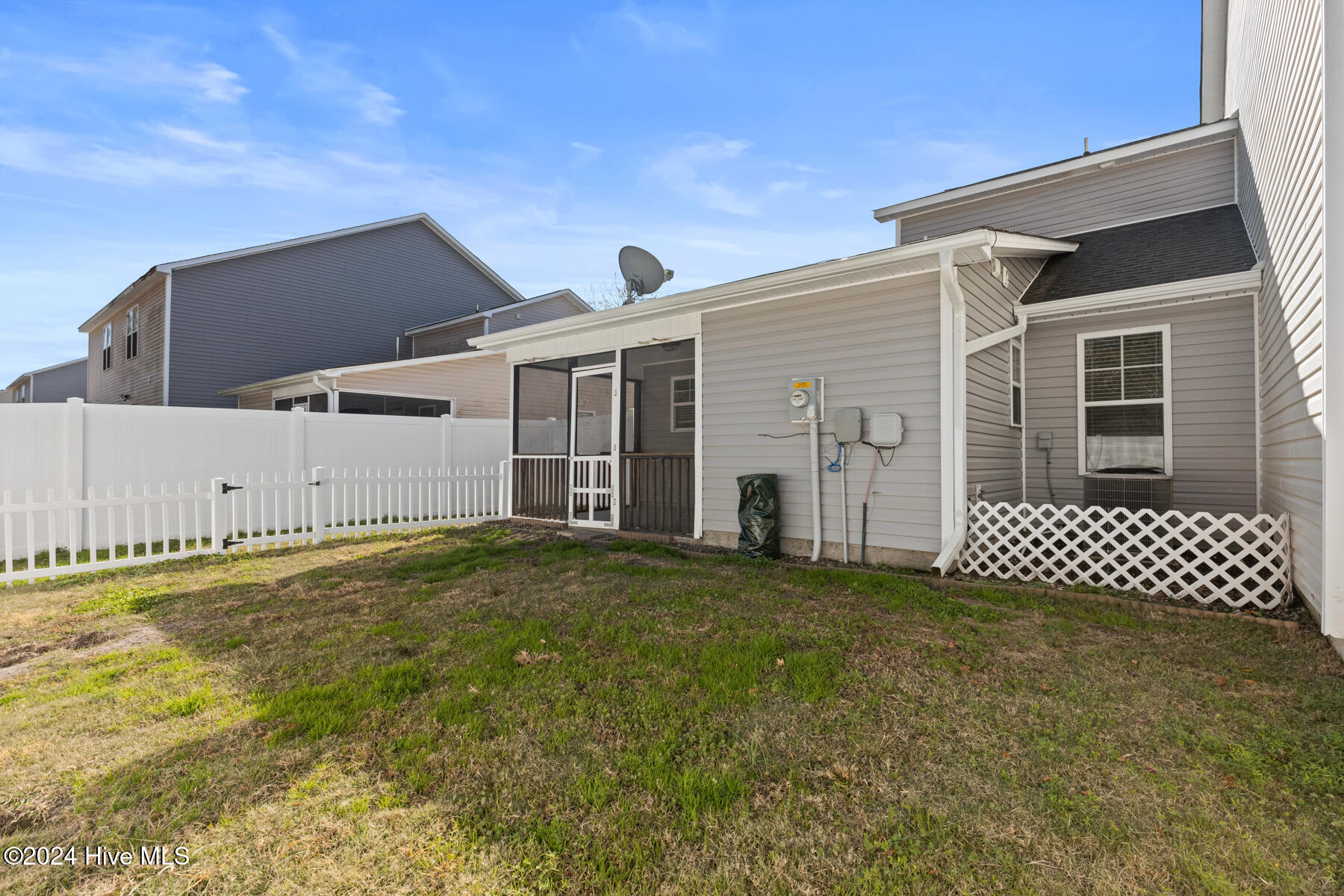 228 Caldwell Loop Jacksonville, NC 28546 - Photo 23 of 24 Fenced-In Backyard