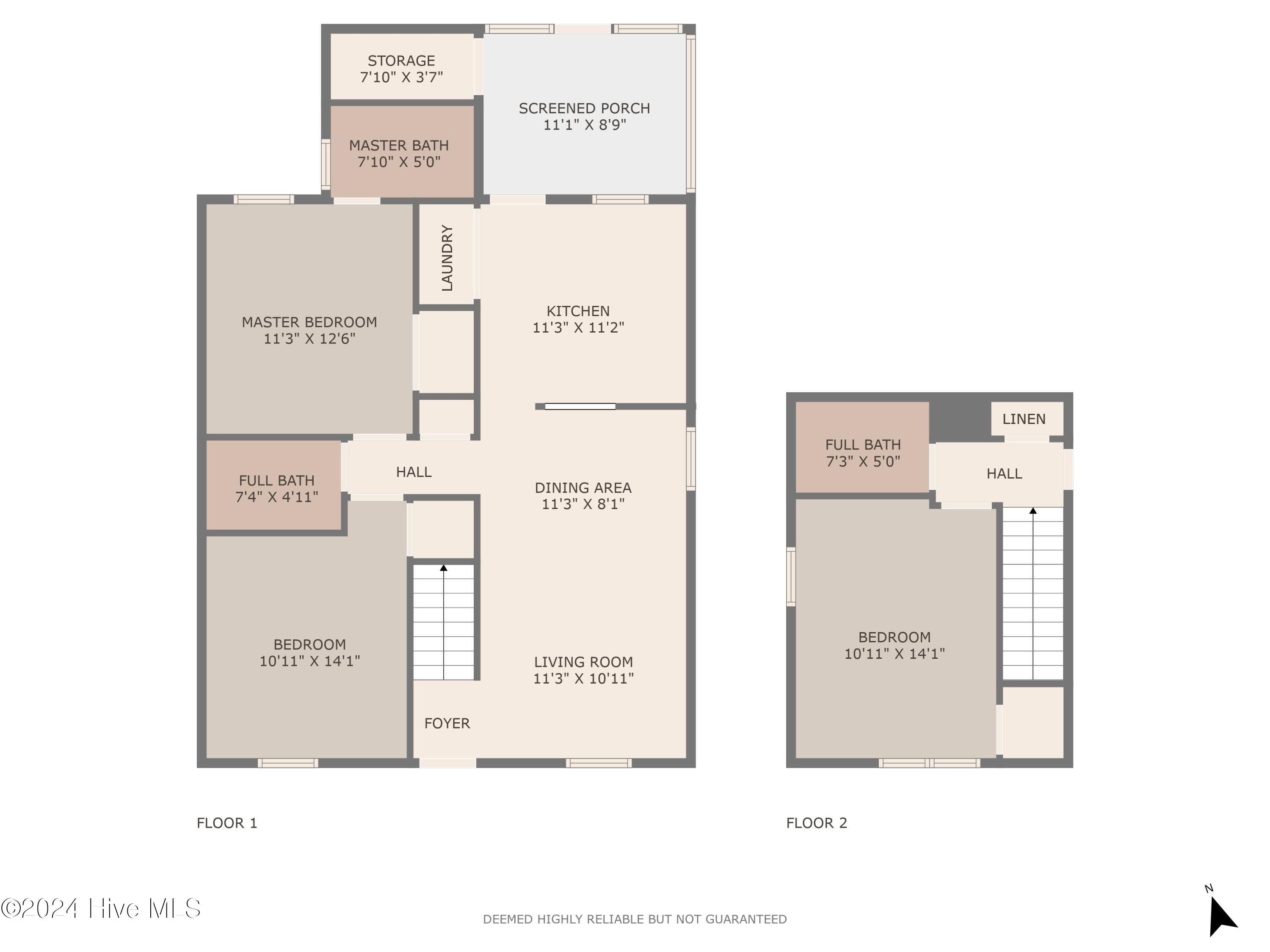 228 Caldwell Loop Jacksonville, NC 28546 - Photo 24 of 24 all_floors_228_caldwell_loop_jacksonvill
