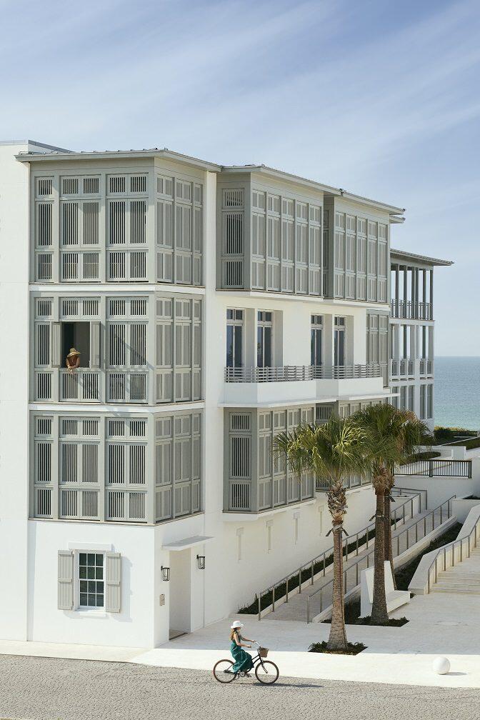 290 Sea Garden St Inlet Beach, Unit 201 Inlet Beach, FL 32461 - Photo 2 of 49 a front view of a building with windows