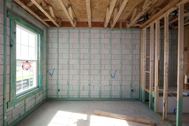 a view of a door of the house