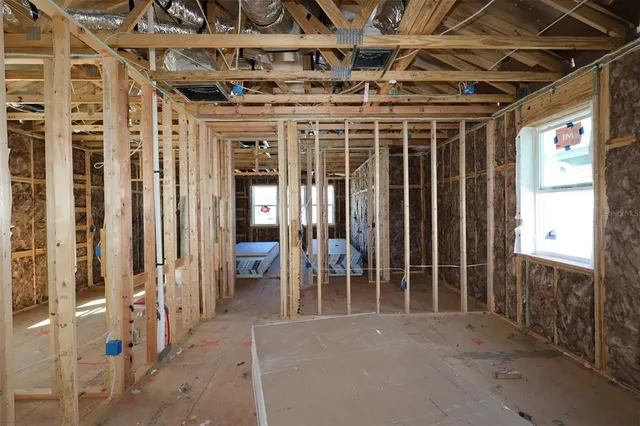 a view of storage and utility room