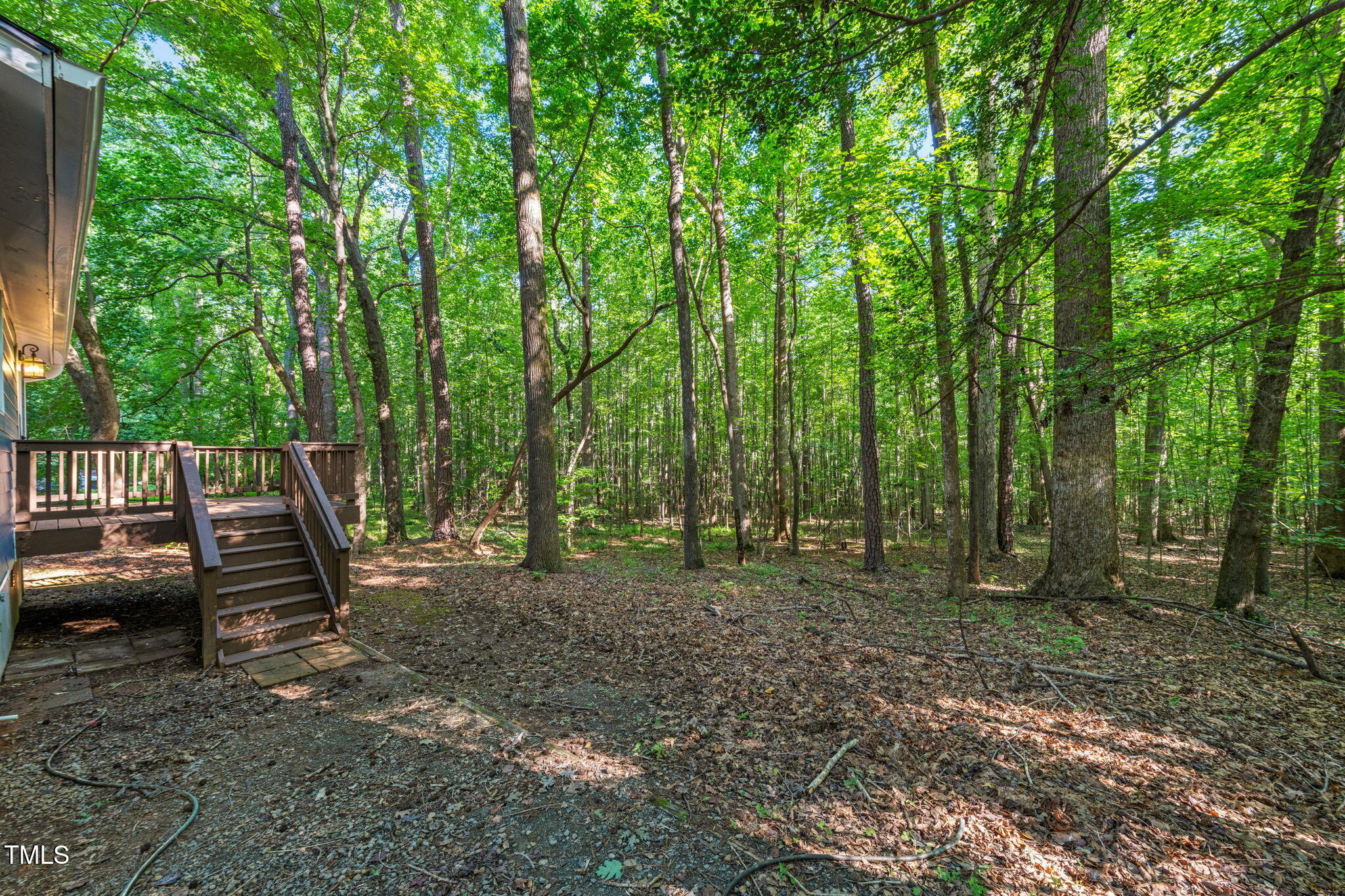 5500 Bobbitt Road Apex, NC 27539 - Photo 19 of 23 a view of outdoor space with deck and yard