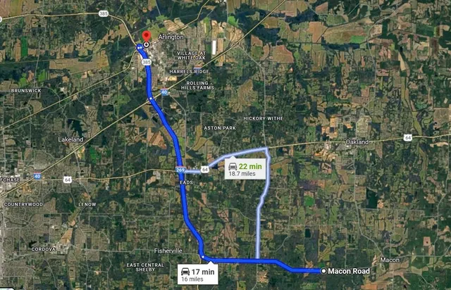 $34,000 | 1.26-acres 1.26-acres 193rd Highway, Rossville, TN 38066