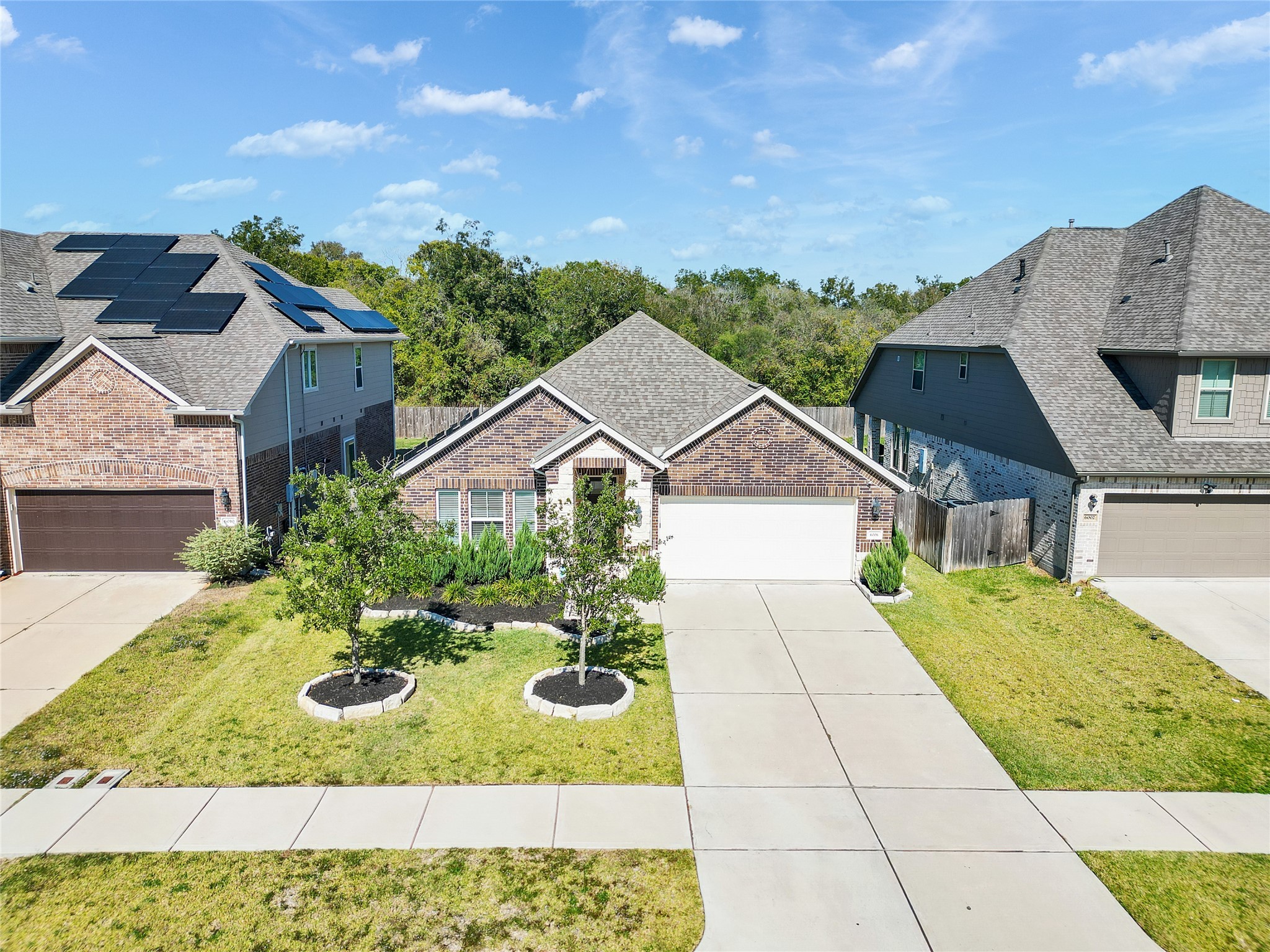 6006 Scott Way Rosenberg, TX 77471 - Photo 41 of 42 a aerial view of a house with a yard
