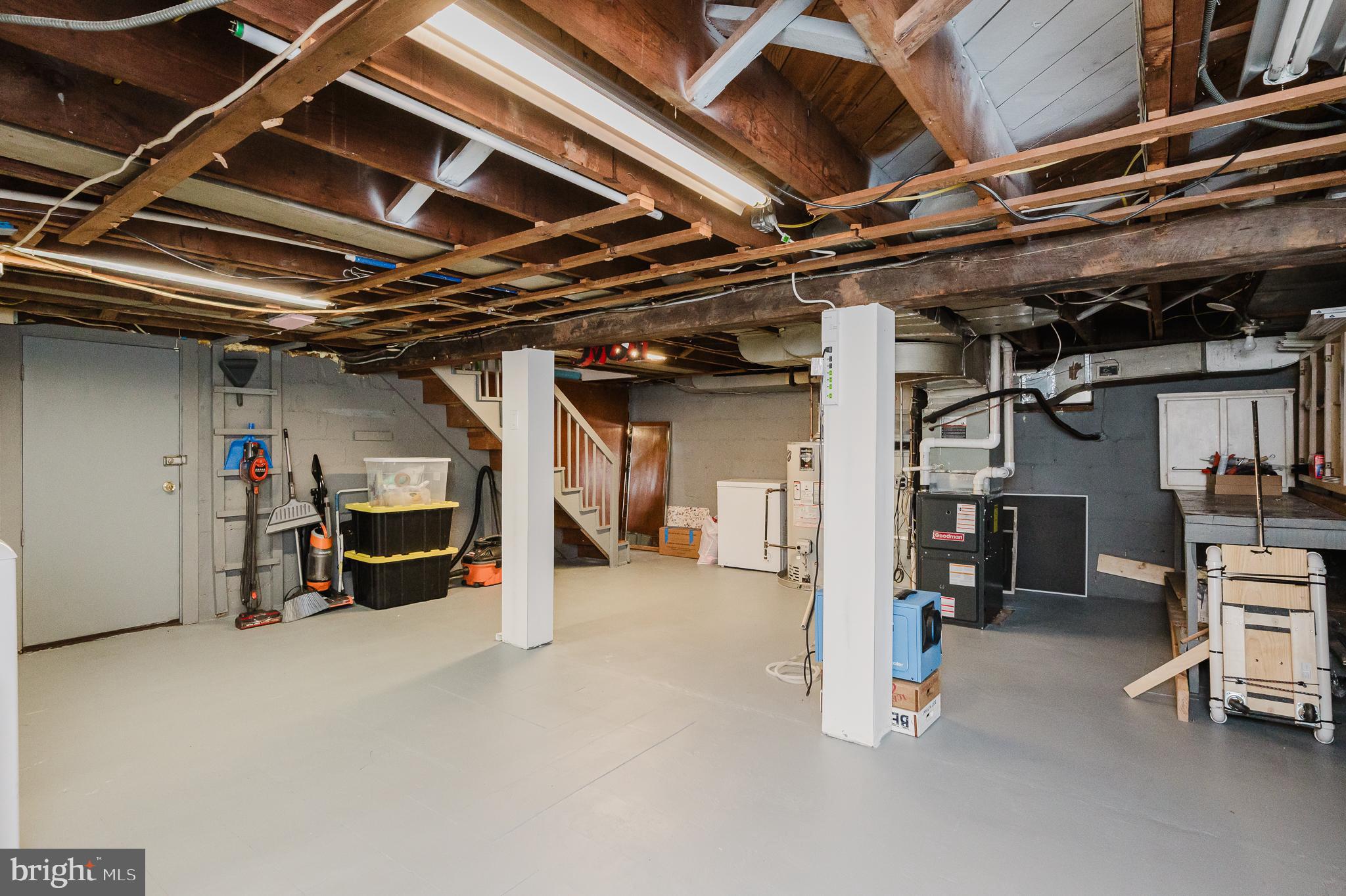 616 Sudbrook Road Baltimore, MD 21208 - Photo 43 of 58 a view of empty room with wooden ceiling