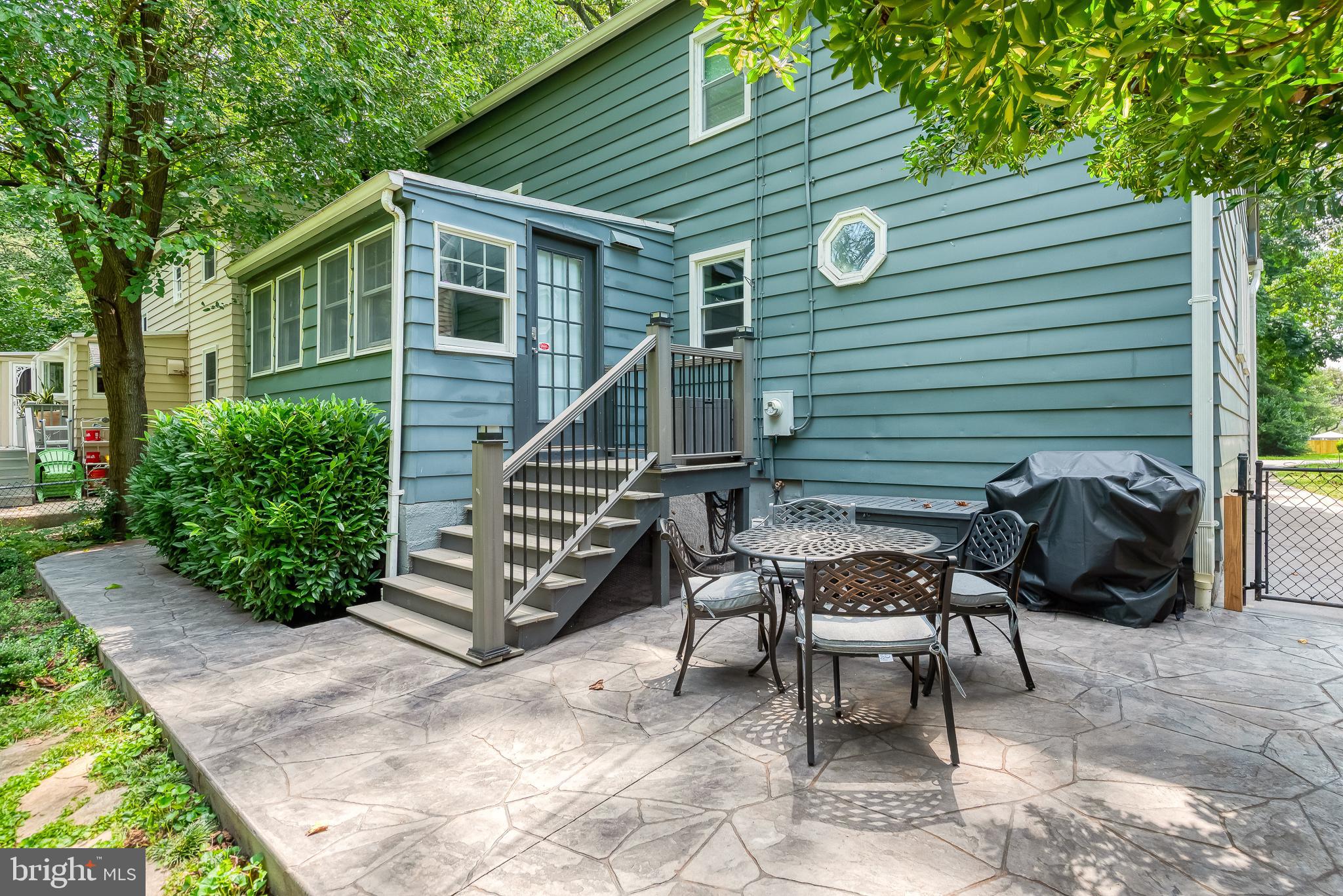 616 Sudbrook Road Baltimore, MD 21208 - Photo 47 of 58 a backyard of a house with outdoor seating