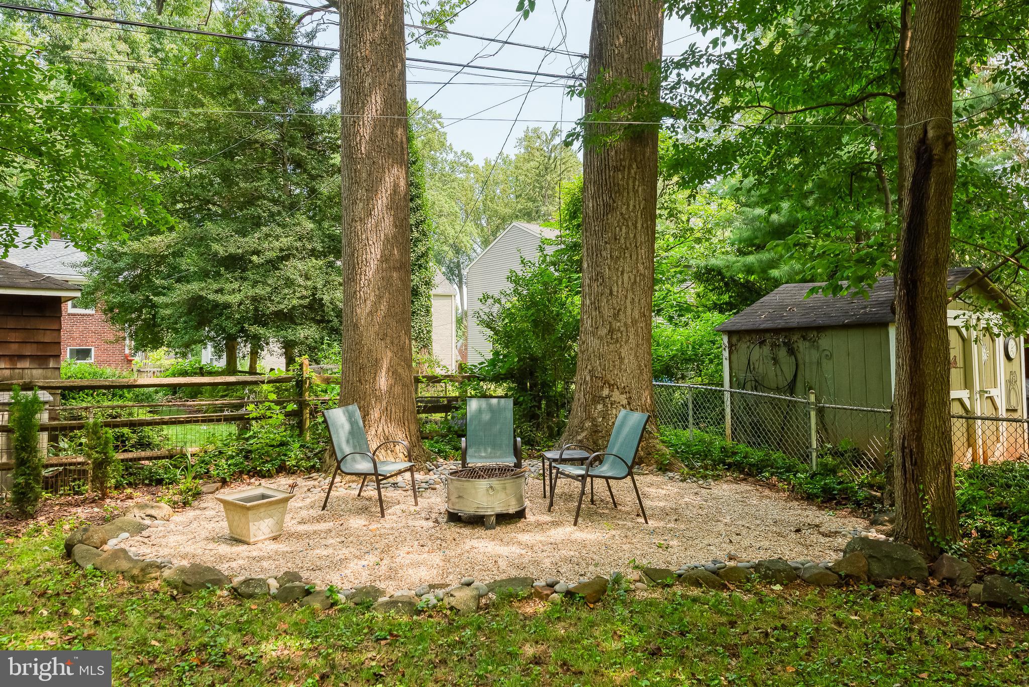 616 Sudbrook Road Baltimore, MD 21208 - Photo 51 of 58 a view of a chair and tables in the patio