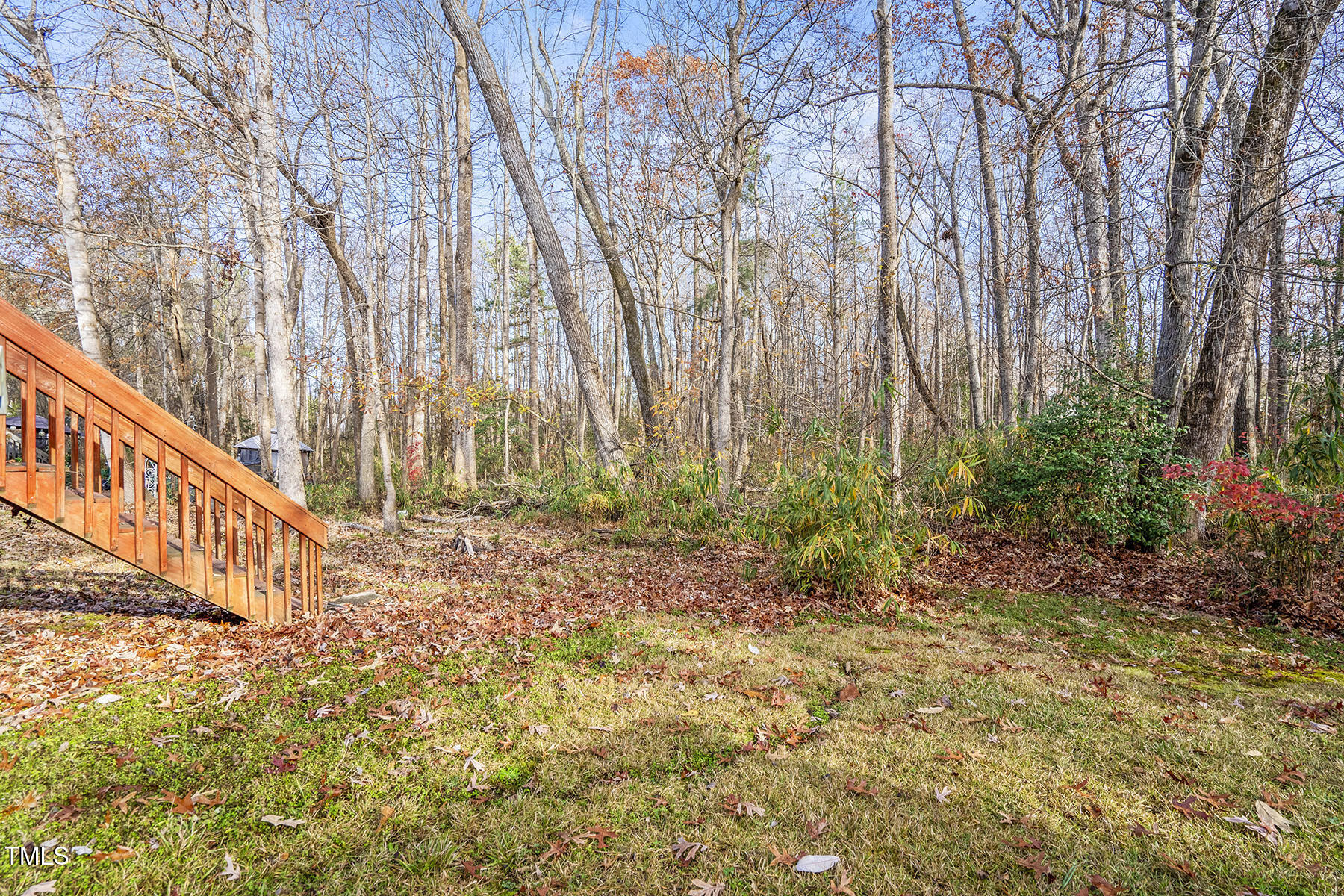 1506 Poplar Ridge Road Fuquay-Varina, NC 27526 - Photo 26 of 29 a view of garden with trees