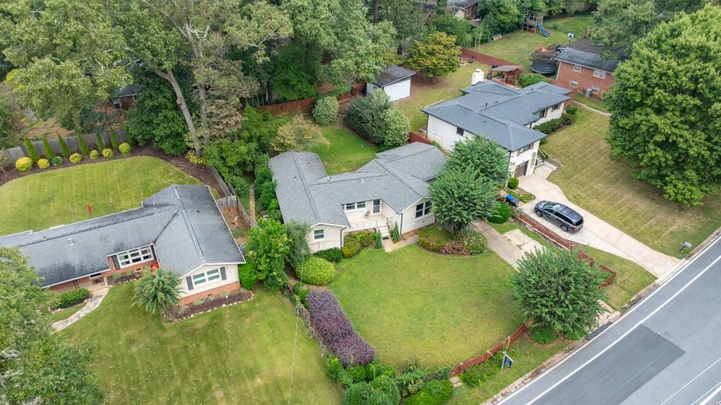 3838 Longview Drive Chamblee, GA 30341 - Photo 36 of 45 an aerial view of a house with yard swimming pool and outdoor seating