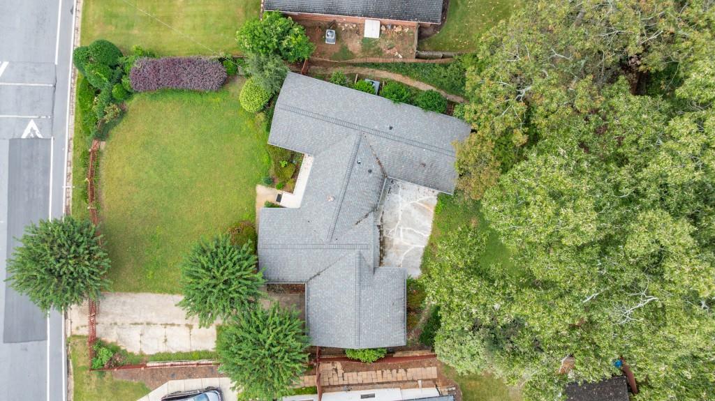 3838 Longview Drive Chamblee, GA 30341 - Photo 40 of 45 an aerial view of a house with a yard