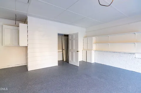 a view of a water heater and a kitchen
