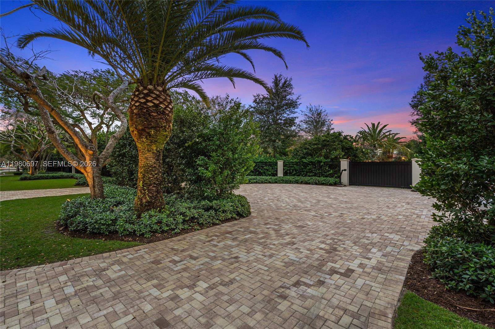 6255 Southwest 133rd Street Pinecrest, FL 33156 - Photo 30 of 49 Backyard Driveway, Entrance & Parking