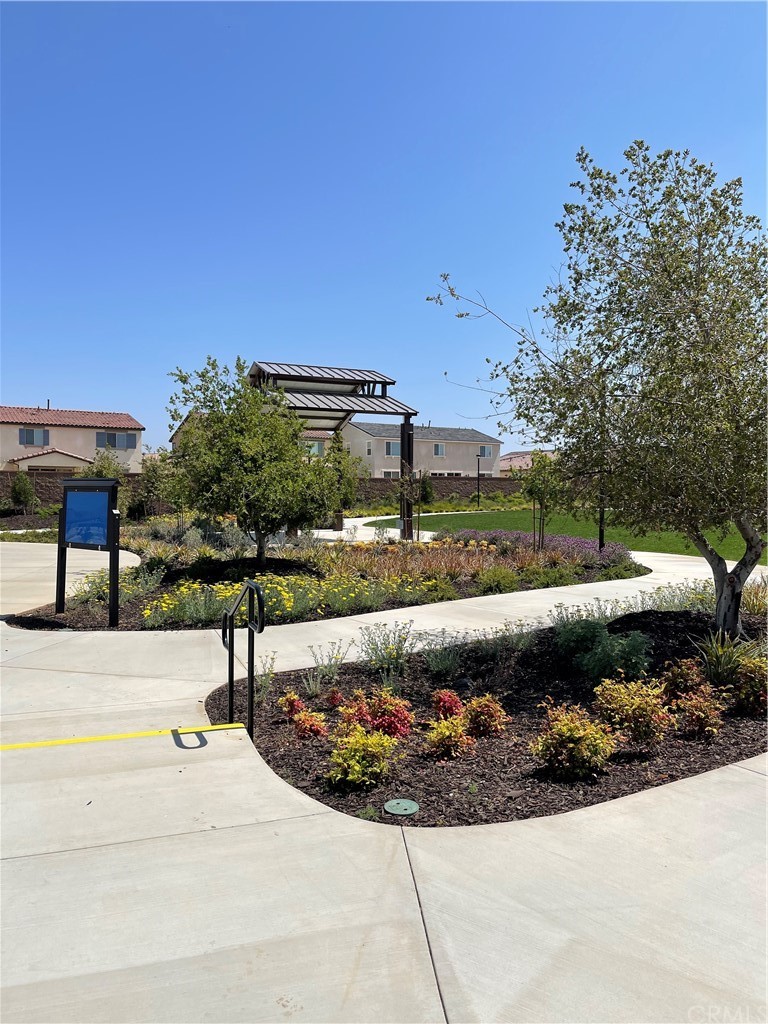 5895 Nectar Drive Banning, CA 92220 - Photo 24 of 29 a view of a park with plants and a bench