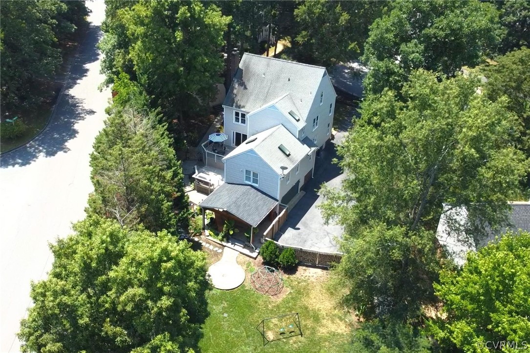 12635 Eagle Ridge Road Henrico, VA 23233 - Photo 3 of 49 Very private backyard with tons of green space and