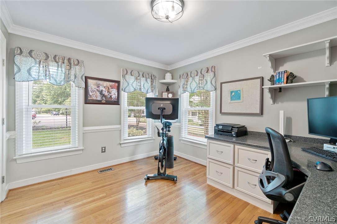 12635 Eagle Ridge Road Henrico, VA 23233 - Photo 39 of 49 Back on the first floor, this is the home office r