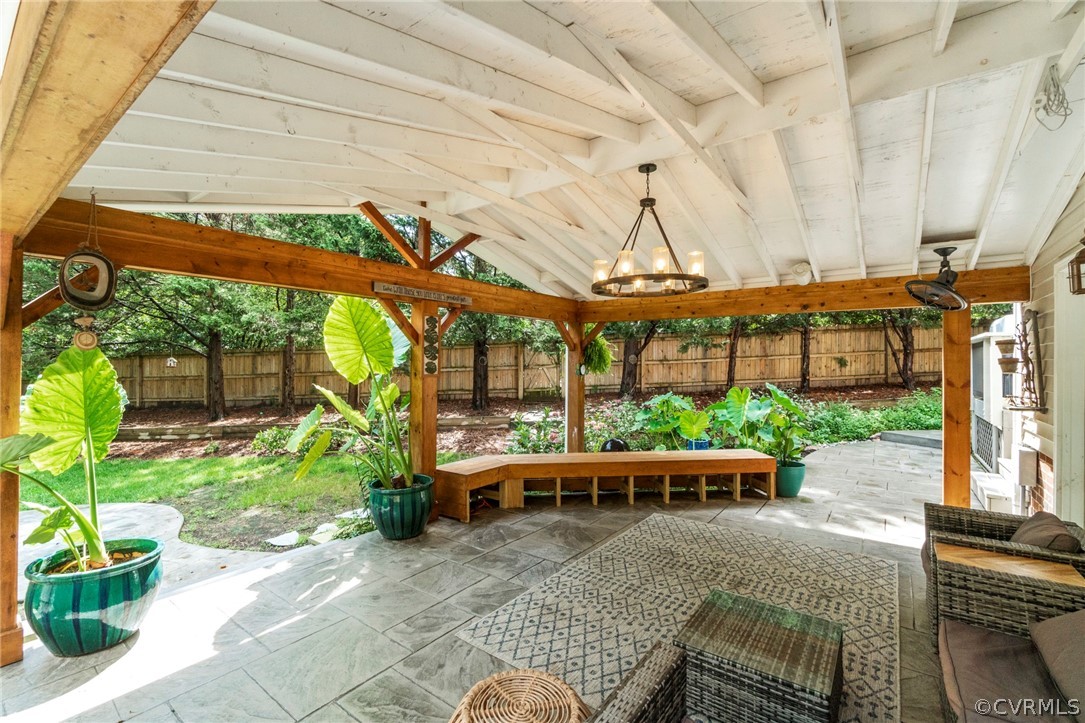 12635 Eagle Ridge Road Henrico, VA 23233 - Photo 41 of 49 Absolutely stunning outdoor seating area with beau