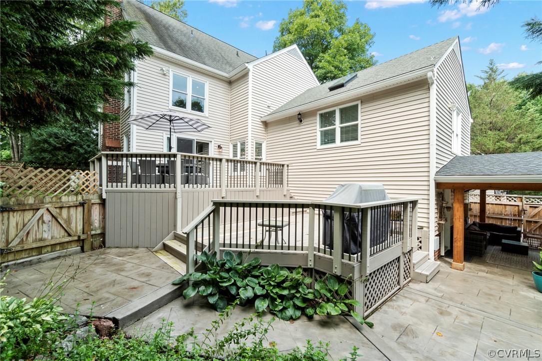 12635 Eagle Ridge Road Henrico, VA 23233 - Photo 45 of 49 Tiered deck.