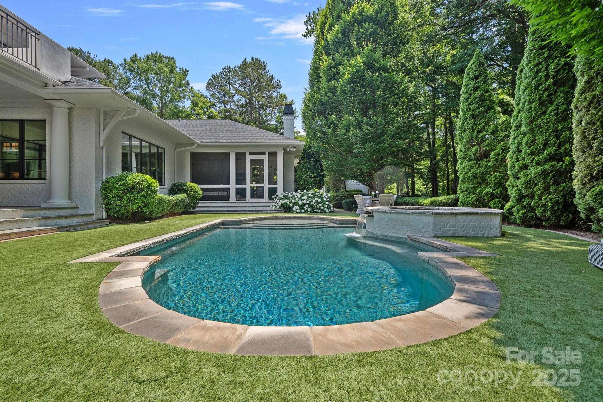 19117 Davidson-Concord Road Davidson, NC 28036 - Photo 41 of 48 a view of a house with a backyard