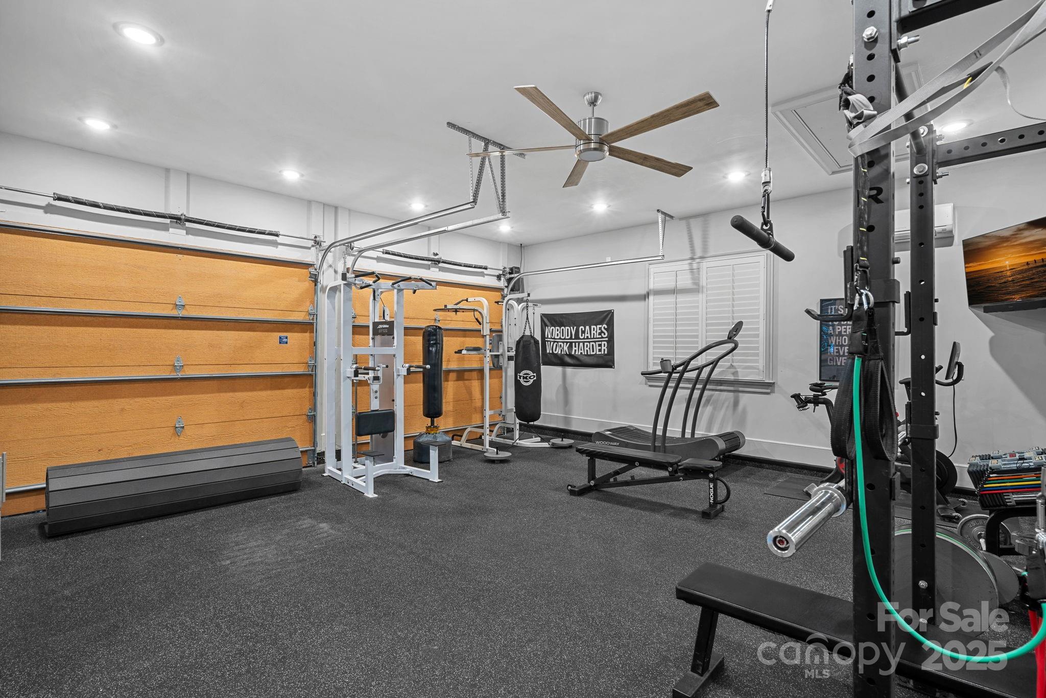 19117 Davidson-Concord Road Davidson, NC 28036 - Photo 43 of 48 a view of a room with gym equipment