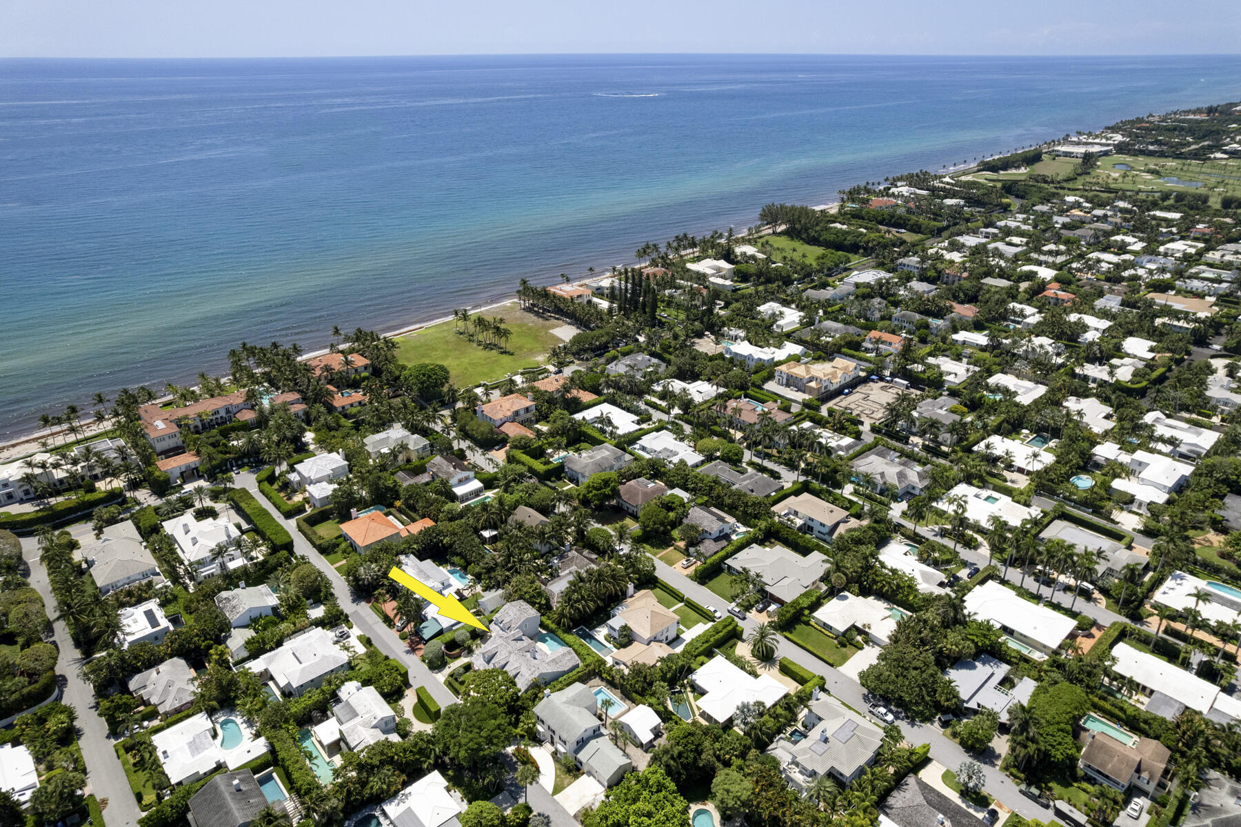 222 Monterey Road Palm Beach, FL 33480 - Photo 49 of 56 Aerial southeast of home