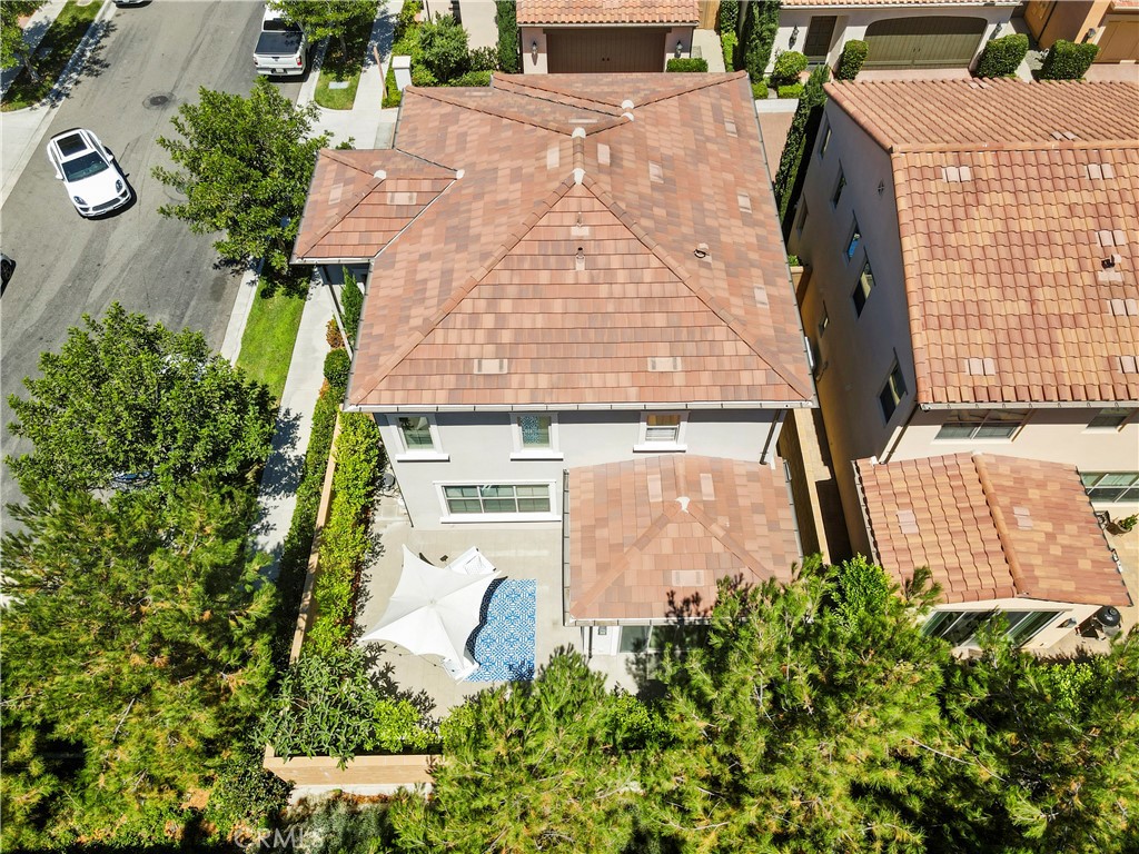 51 Decker Irvine, CA 92620 - Photo 44 of 49 an aerial view of a house with garden space and street view
