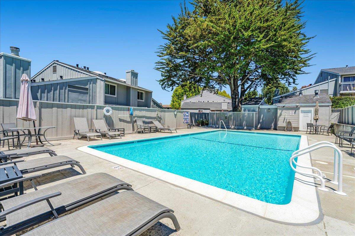 1416 Dolphin Drive Aptos, CA 95003 - Photo 27 of 40 a view of a swimming pool with a patio