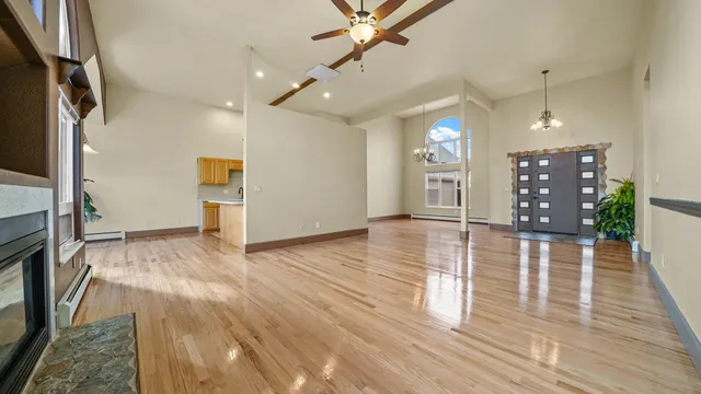 a kitchen with cabinets a sink and appliances