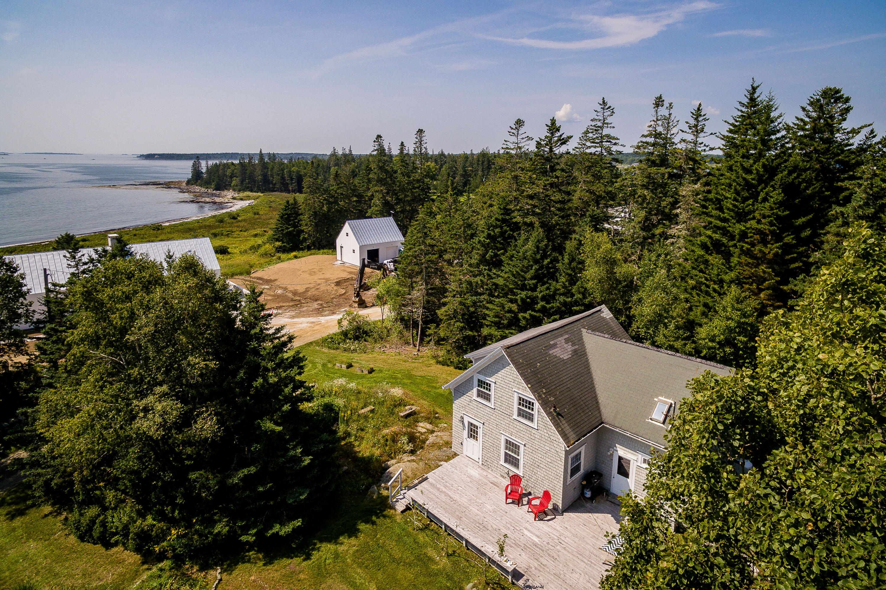 128 Mosquito Head Road Tenants Harbor, ME 04860 - Photo 8 of 48 128MosquitoHead_63_S_Aerial_mls