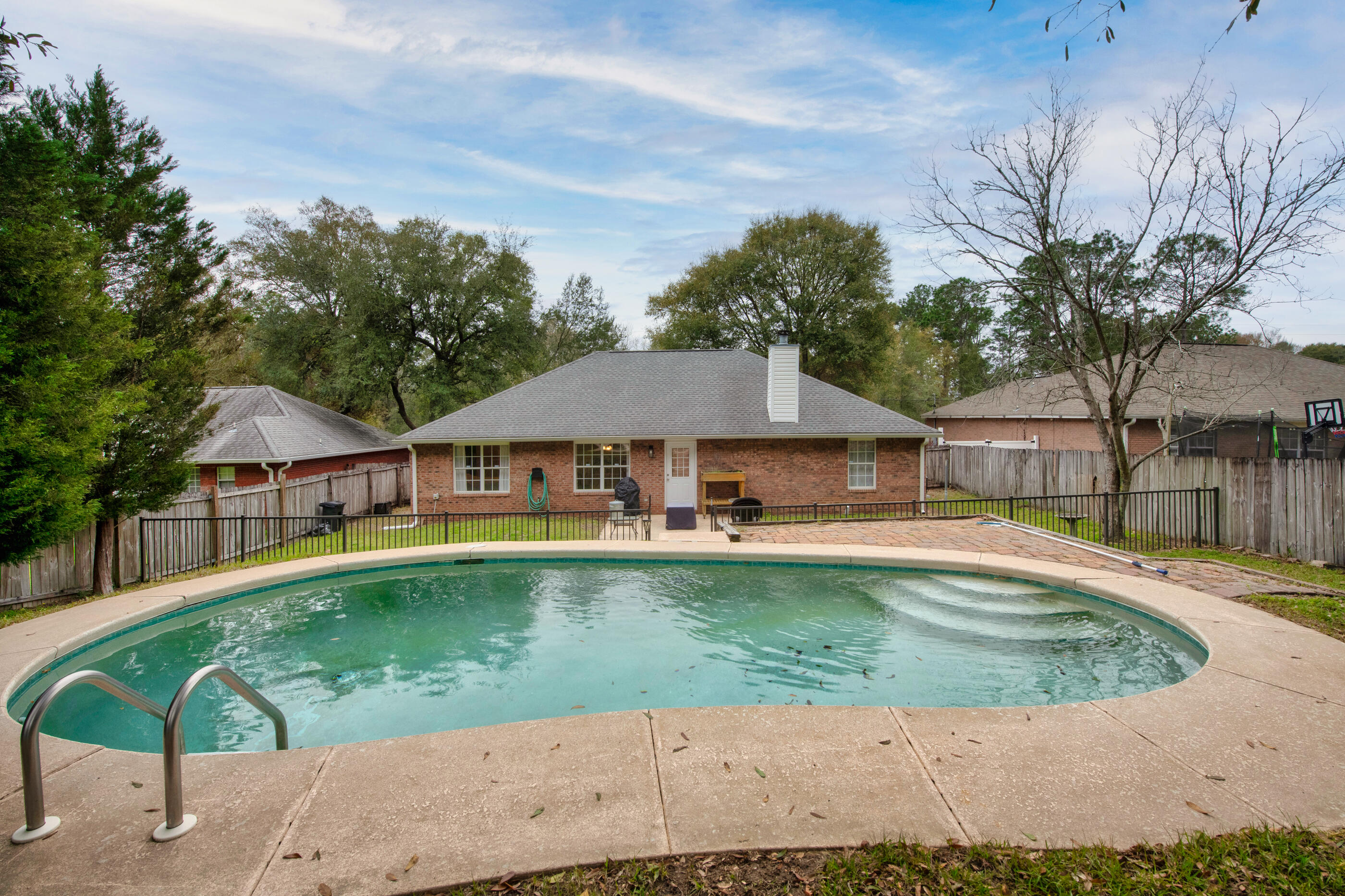 4439 Antioch Road Crestview, FL 32536 - Photo 28 of 32 swimming pool view with a seating space